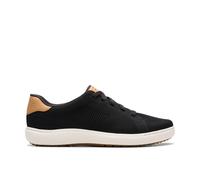 Clarks Women's Nalle Walk Black Knit Trainers | Size: 4-Standard Fit Clarks Black 4-Standard Fit