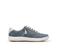 Clarks Women's Nalle Zen Blue Nubuck Trainers | Size: 5.5-Standard Fit Clarks Blue 5.5-Standard Fit
