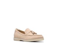 Clarks Women's Narini Edge Loafer, Sand Suede, 3 UK