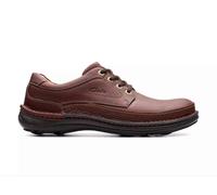 Clarks Nature Three - men's lace-up shoe - extra wide Brown - 8 UK - 42 EU