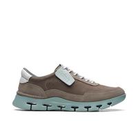 Clarks Nature X One Suede Shoes in Standard Fit Size 12 Grey