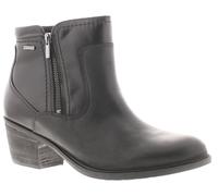 Clarks Neva Zip Womens Ankle Boots Black, 6