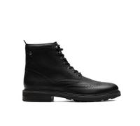 Clarks Premium Men's Newford LaceBT Fashion Boot, Black Leather, 9.5 UK