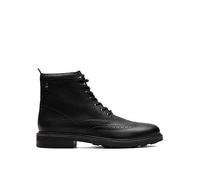 Clarks Newford Lace Up Ankle Boots-black, Black, Size 10, Men Black
