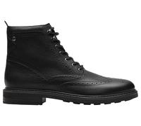 Clarks Premium Men's Newford LaceBT Fashion Boot, Black Leather, 11 UK