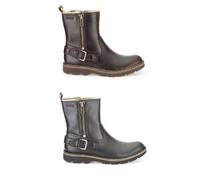 Clarks & Norton Mens MELLOR ZIP, BLACK WLINED UK 6,7,8,9,10,11,12 G
