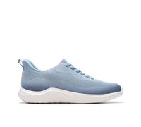 Clarks Nova Lace Blue Grey Trainers Blue