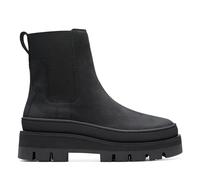 Clarks Orianna 2 Top Nubuck Boots In Black Standard Fit Size 3