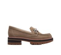 Clarks Orianna Bit Womens Flat Shoes Beige 7 UK