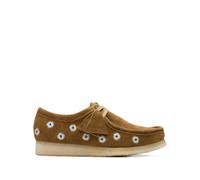 Clarks Originals daisy-embroidered derby shoes - Brown 8.5-9-10.5-11-11.5-13