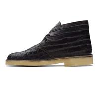 Clarks Originals Desert Boot - Black Crocodile Distress - 26179165-BLC
