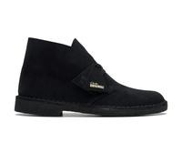 Clarks Originals Mens Desert Boot Black Suede - Size UK 7