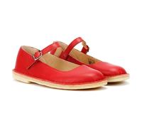 Clarks Originals Womens Red Leather Desert Jane Shoe