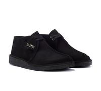 Clarks Originals Men's Desert Trek Suede Shoes - Black - UK 10