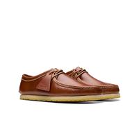 Clarks Originals Godney Lace Leather Mens Brown Shoes - Size UK 7