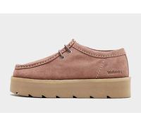 Clarks Womens Meare Walla Dusty Pink Suede Wallabee,Lace Up