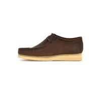 Clarks Wallabee Beeswax Men's Brown Lace-Up Shoes UK 9