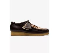 Wallabee Brown Interest Leather Shoe, 10