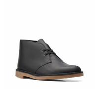 Clarks Originals Mens Desert Boots Style Bushacre 3 - Black Lea UK 8,9 G