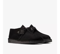 Clarks Originals Mens Desert Trek = Black Suede UK 7,8,9,10,11,12 G