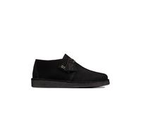 Clarks Originals Men's Desert Trek Suede Shoes - Black - UK 7