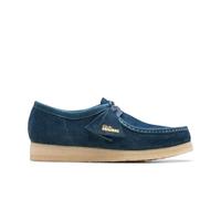 Clarks Originals - Wallabee Suede Shoes In Blue 8 Uk