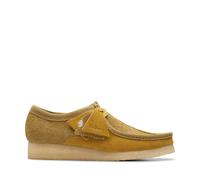 Clarks Originals Mens Wallabee Shoes in olive Suede - Size UK 10