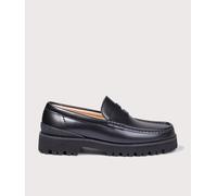 Clarks Originals Mens Yukoner Penny Loafers - Colour: Black Leather - Size: 10