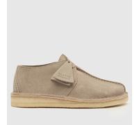 Clarks Originals Originals Desert Trek Flats in Beige UK 3