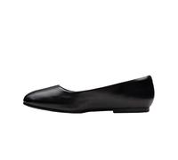 Clarks Originals Unisex's Livia Lily Shoe, Black Leather, 6 UK