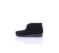 Clarks Originals Wallabee Boot Black Suede (Black Suede, Numeric_8)