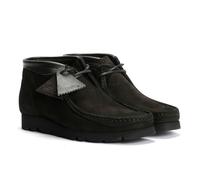 Clarks Originals Wallabee Combi Leather Men's Black Boots - UK 9