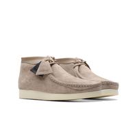 Clarks Originals Wallabee Combi Suede Mens Taupe Boots - Grey - Size UK 6