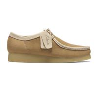 Clarks Originals Wallabee Evo Textured Shoes Tan Combi
