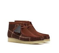 Clarks Originals Wallabee Harris Tweed Men's Rust Boots - UK 7