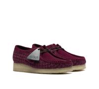 Clarks Originals Wallabee Harris Tweed Women's Purple Shoes - UK 7