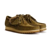 Clarks Originals Wallabee Rb Suede Men's Green Shoes UK 11