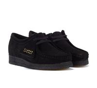 Clarks Originals Wallabee Suede Womens Shoes - (Black) - Size UK 3