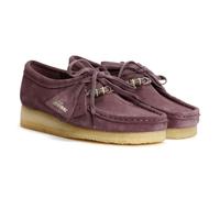 Clarks Originals Wallabee Suede Women's Plum Shoes - UK 7 / EU 41 / US 9.5