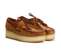 Clarks Originals Wallacraft Bee Suede Women's Brown Shoes - UK 7 / EU 41 / US 9.5