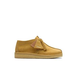Clarks Originals Womens Desert Trek Golden Tan Suede