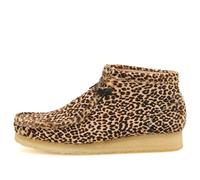 Clarks Originals Women's Leopard Wallabee Boot Leopard Print