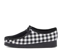 Clarks Originals Women's Wallabee Black/White Gingham