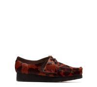 Clarks Originals Womens Wallabee Brown Cow Print