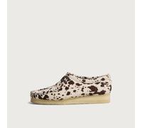 Clarks Originals Women's Wallabee Brown Cow Print UK 4