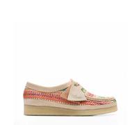Clarks Originals Womens Wallabee Multi Raffia