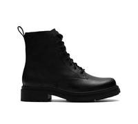 Clarks Orinoco 3 Style Black Leather Lace Up,ankle Boots Black 7.5-Wide Fit