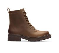 Clarks Orinoco 3 Style Tan Leather Womens Lace Up Boots 8289-85E