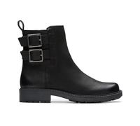 Clarks Orinoco2 Bay Womens Black Leather, 7
