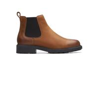 Clarks Orinoco2 Lane Womens Chelsea Boots 3.5 UK Brown Snuff Nubuck
